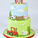 FMM Large Cute Farm Animals Tappits