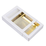 Chocoladeletterdoos GK7 Wit / Goud