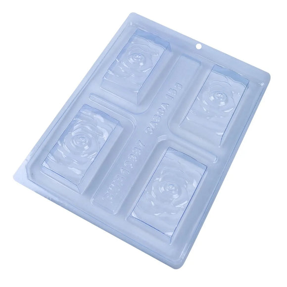 BWB Chocolate Mould 3 delig Rozen Design Mini Choc Bar Merk: BWB
