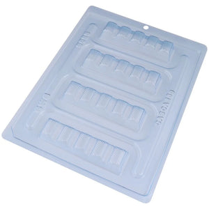 BWB Chocolate Mould 3 delig Kleine Chocoladerepen Truffelvulling