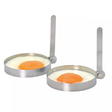 Kitchen Craft Eier Bakringen RVS Set/2