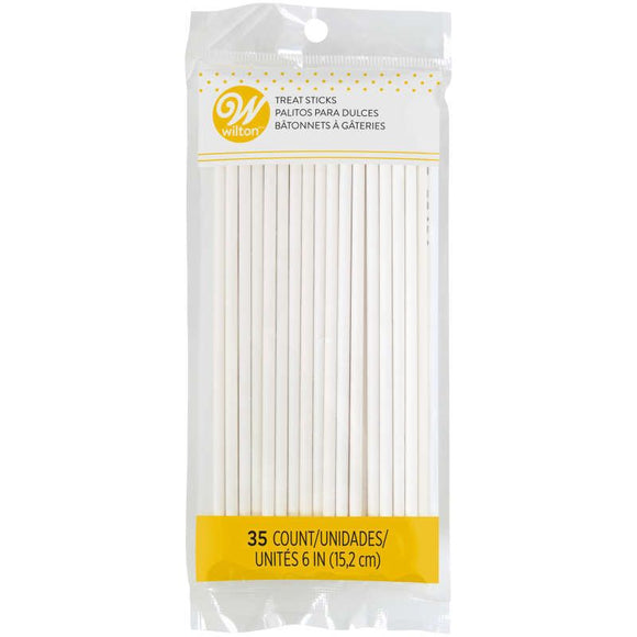 Wilton Lollipop Sticks 15cm, pk/35