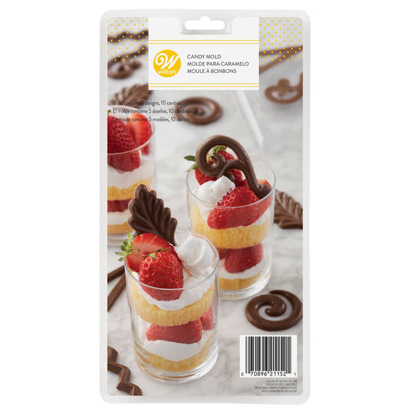 Wilton Candy Mold Dessert Accents