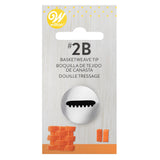 Wilton Decorating Tip #2B Basketweave Carded