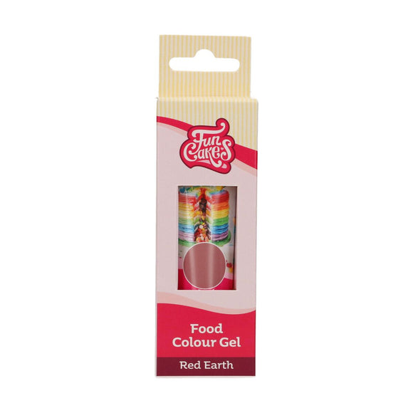 FunCakes Food Colour Gel Red Earth 30 g