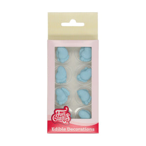 FunCakes Suikerdecoratie Baby Voetjes Blauw Set/16