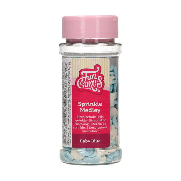 FunCakes Sprinkle Medley Baby Blue 50 g