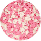 FunCakes Hartjes Roze-Wit 60g