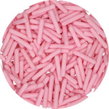 FunCakes Matte Sugar Rods XL Roze 70 g