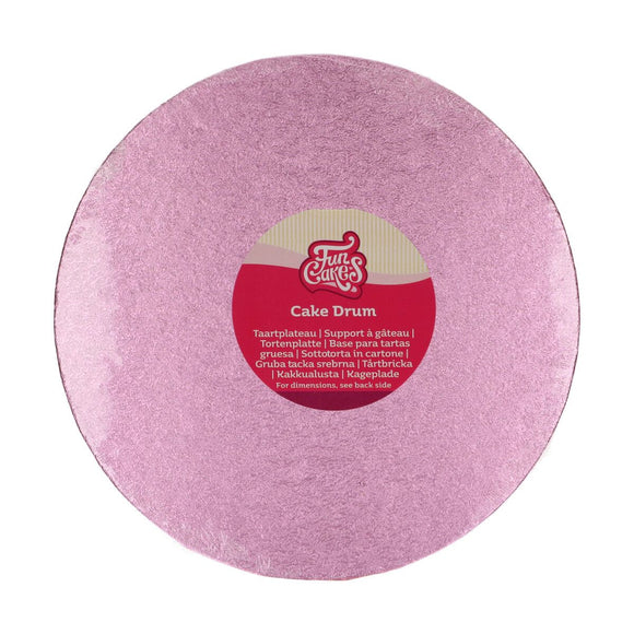 FunCakes Cake Drum Rond Ø25 cm Roze