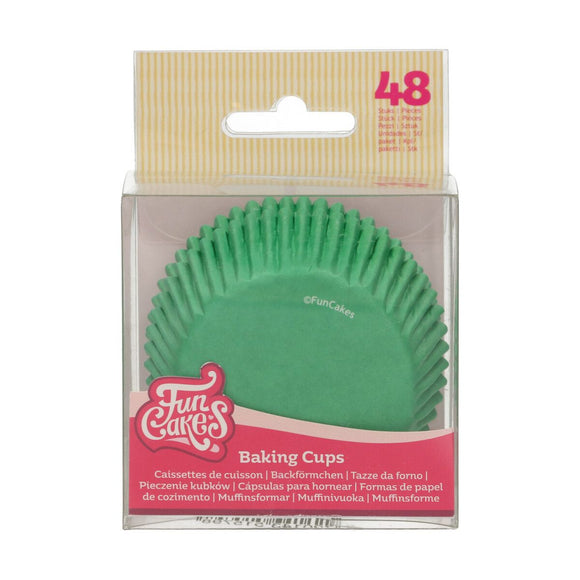 FunCakes Baking Cups Grass Green pk/48