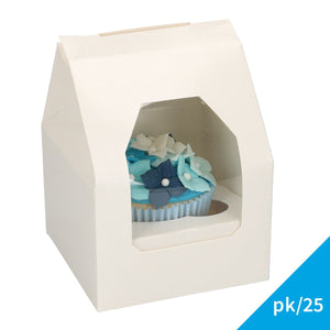 FunCakes Cupcake Doos 1 Blanco pk/25