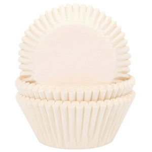 House of Marie Baking Cups Ivoor pk/50