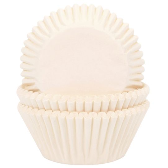 House of Marie Baking Cups Ivoor pk/50