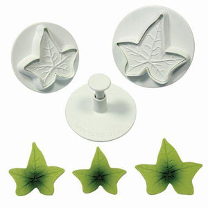 PME Ivy Leaf Plunger Cutter Large set 3 stuks