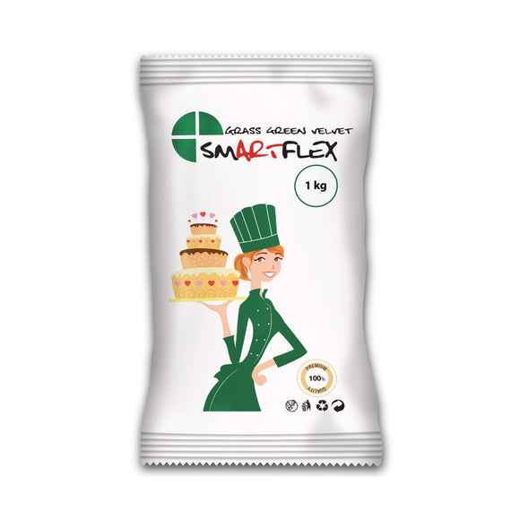 Smartflex Fondant Grass Green Velvet 1 kilo