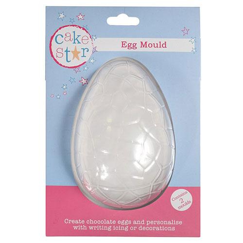 Cake Star Mould Cracked Half Egg Medium set