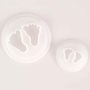 FMM Set of Baby Feet Cutters 2 stuks