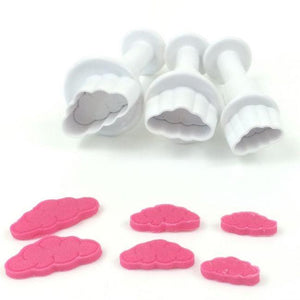 Dekofee Mini Plungers Clouds set/3