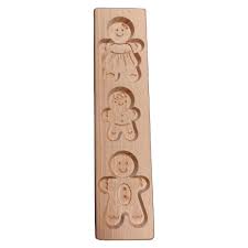 Speculaasplank Gingerbread (Familie) (3x) 8x6cm.