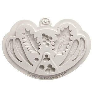 Katy Sue Mould Holly & Mistletoe by Nicholas Lodge