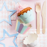 PartyDeco Cupcake Wrappers Unicorn Set/6