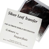 Sugarflair Silver Leaf Transfer