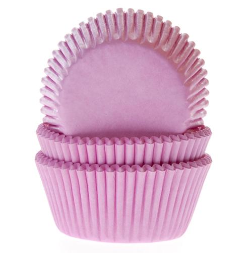 House of Marie Baking cups Licht Roze 50 stuks.