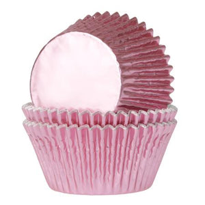 House of Marie Baking Cups Folie Baby Roze
