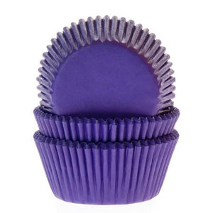 House of Marie Baking cups Paars/Violet 50 stuks.