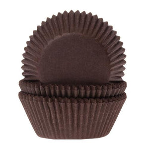 House of Marie Mini Baking cups Bruin 60 stuks