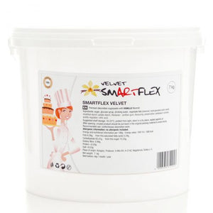 SmartFlex Fondant White Velvet Vanilla 7kg