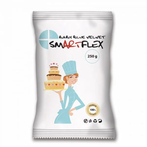 SmartFlex Fondant Baby Blue Velvet 250g