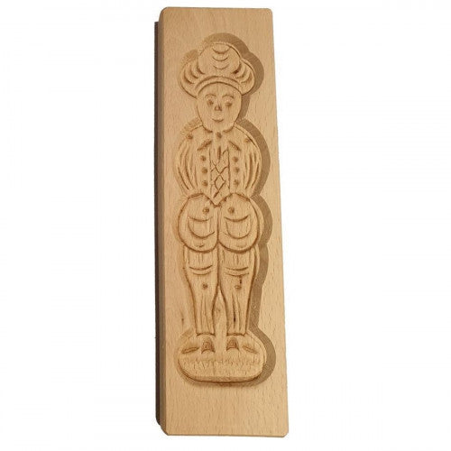 Speculaasplank Piet 20x7cm.