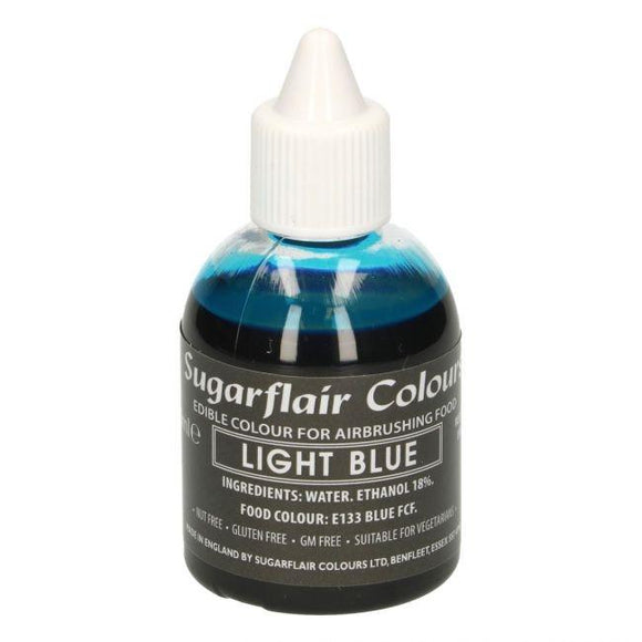 Sugarflair Airbrush Colouring Light Blue 60ml
