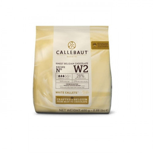 Callebaut Chocolade Callets Wit 400g